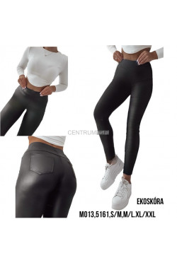 Spodnie skórzane damskie (S-2XL) M013-5161