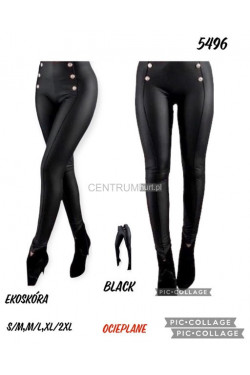 Spodnie skórzane damskie (S-2XL) 5496