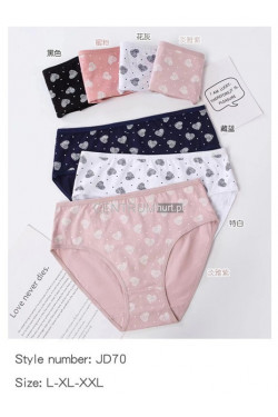 Majtki damskie (L-2XL) JD70