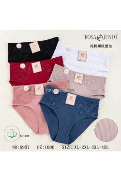 Majtki damskie (XL-4XL) 6937