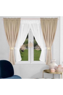 KOMPLET FIRANKI (155x400cm,2(160x150cm)) 3413