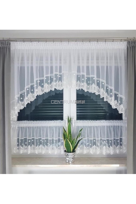 KOMPLET FIRANKI 100x300cm, 2 (50x145cm) 34