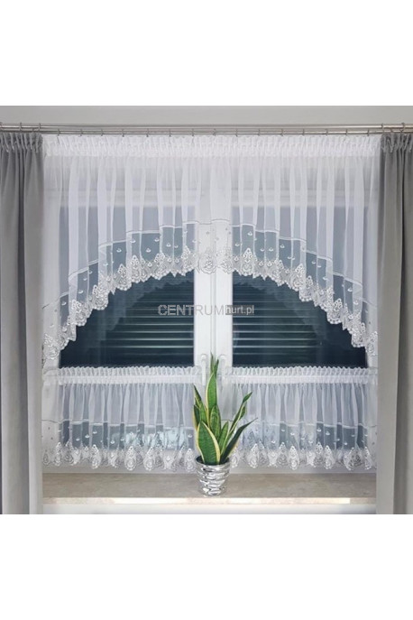 KOMPLET FIRANKI 100x300cm, 2 (50x145cm) 34