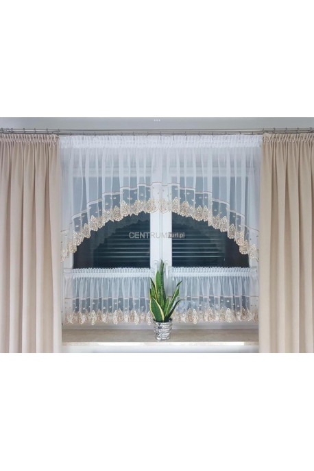 KOMPLET FIRANKI 100x300cm, 2 (50x145cm) 34