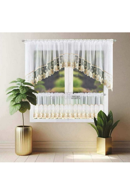 KOMPLET FIRANKI 100x300cm, 2 (50x145cm) 34