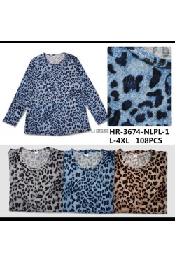 Bluzki damskie (L-4XL) HR-3674