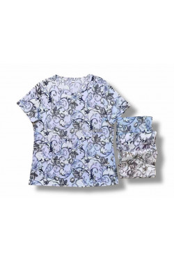 Bluzki damskie (XL-6XL) 3595