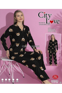 Piżama damska Turecka (M-3XL) 8895