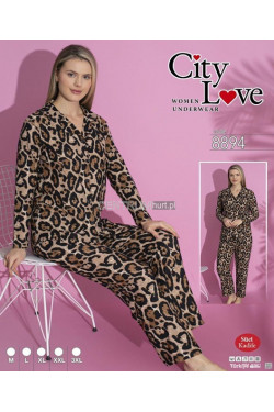 Piżama damska Turecka (M-3XL) 8894