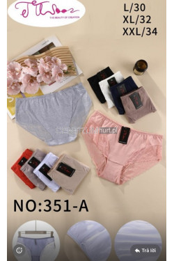 Majtki damskie (L-2XL) 351-A