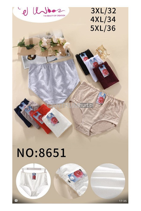 Majtki damskie (XL-3XL) 1
