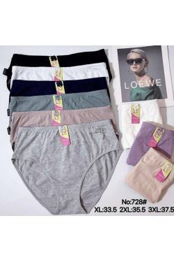 Majtki damskie (XL-3XL) 728