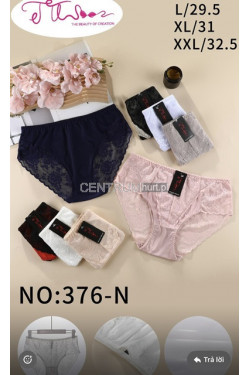 Majtki damskie (L-2XL) 376-N