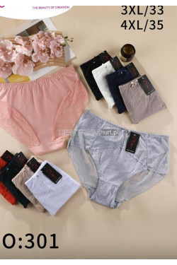 Majtki damskie (3XL-4XL) 301