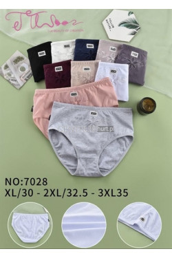 Majtki damskie (XL-3XL) 7028