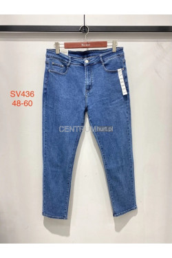 Jeansy damskie (48-60) SV436