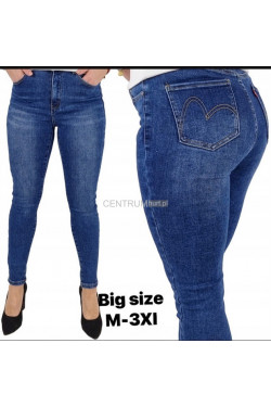 Jeansy damskie (M-3XL) 4136