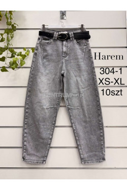Jeansy damskie (XS-XL) 304-1