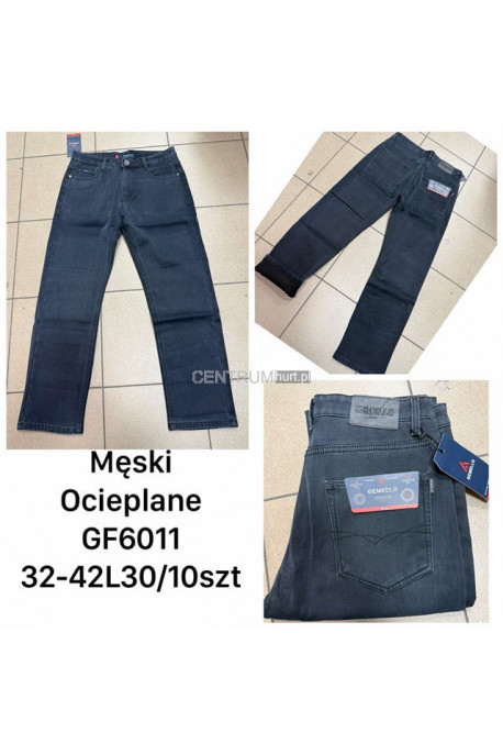 Jeansy męskie ocieplane (32-40) 42
