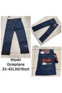 Jeansy męskie ocieplane (32-40) 42