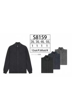 Sweter męski (2XL-5XL) S8159