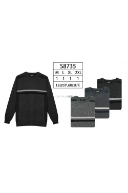 Sweter męski (M-2XL) S8735