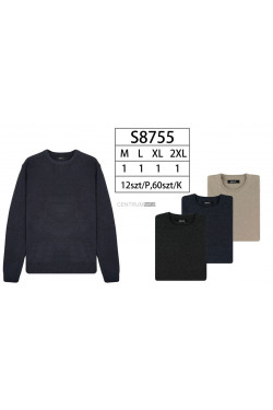 Sweter męski (M-2XL) S8755