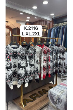 Sweter męski (L-2XL) K2116