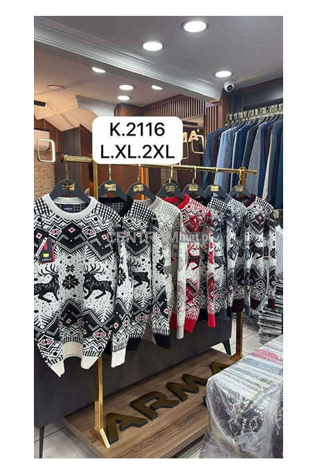 Sweter męski (M-2XL) 2