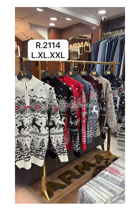 Sweter męski (M-2XL) 2
