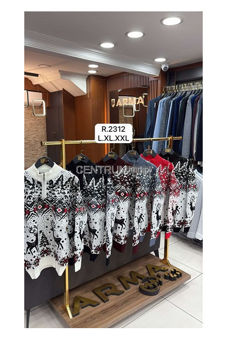 Sweter męski (M-2XL) 2