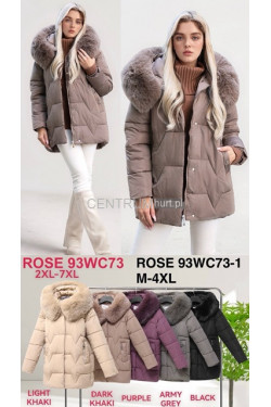 Kurtki damskie zimowe (2XL-7XL) 93WC73