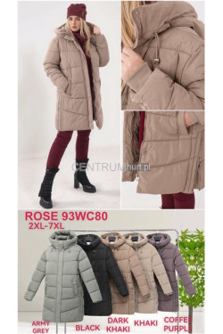 Kurtki damskie zimowe (2XL-7XL) 93WC80