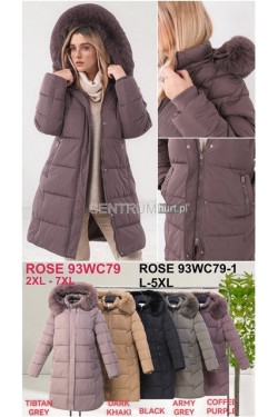 Kurtki damskie zimowe (2XL-7XL) 93WC79