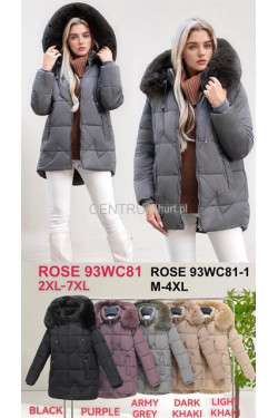 Kurtki damskie zimowe (2XL-7XL) 93WC81