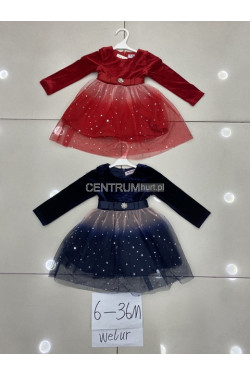 Sukienki dziewczęce (6-36M) 4398