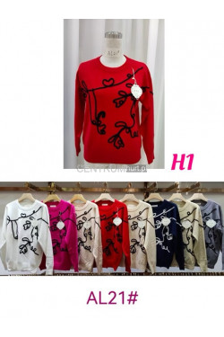 Sweter damski (L-3XL) AL21
