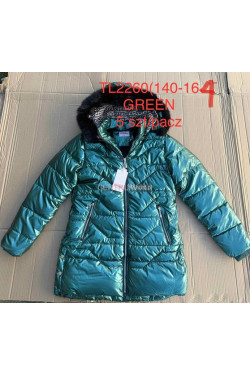 Kurtka dziewczęca zimowa (140-164) TL2260