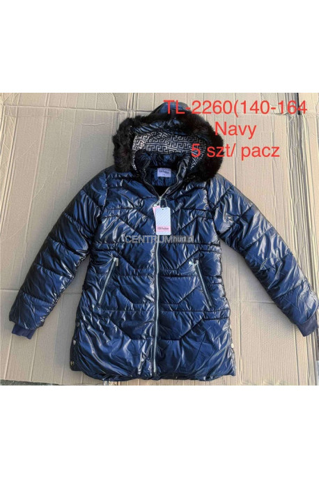 Kurtka dziewczęca zimowa (140-164) 1