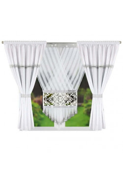 KOMPLET FIRANKI 2cz(145x160cm),120x130 4867