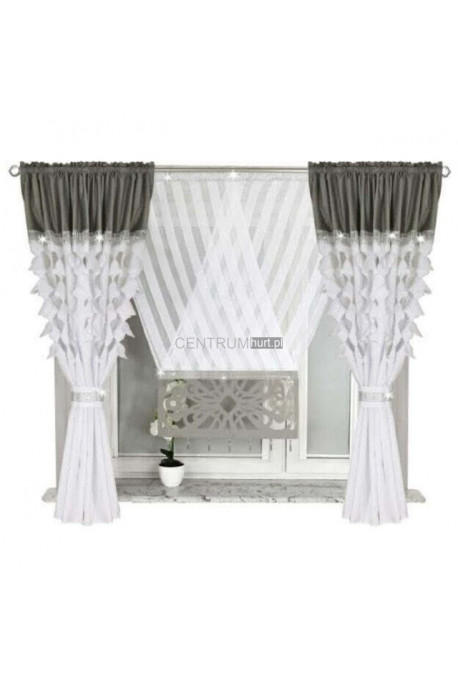 KOMPLET FIRANKI 2cz(145x160cm),120x130 48