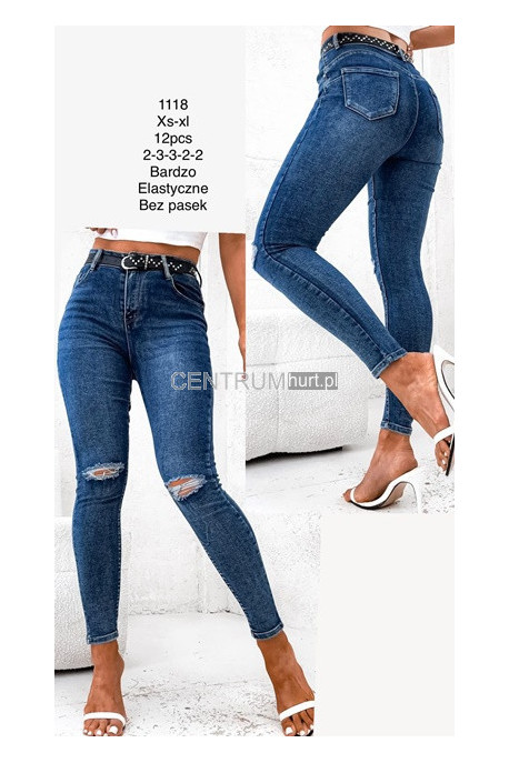 Jeansy damskie (XS-XL) 2