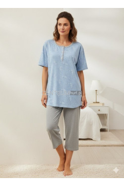 Piżama damska Turecka (L-2XL) 1001