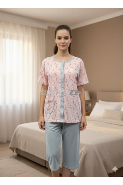 Piżama damska Turecka (L-2XL) 1007
