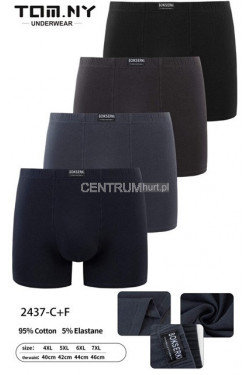 Bokserki męskie (4XL-7XL) 2437-C+F