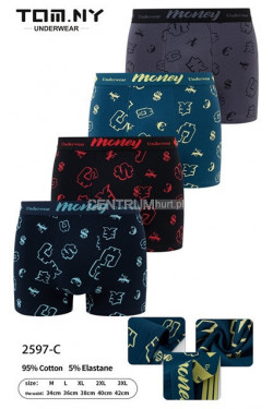Bokserki męskie (M-3XL) 2597-C