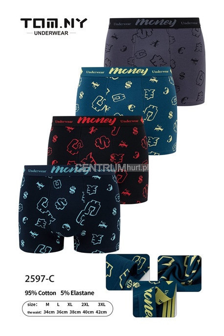 Bokserki męskie (M-3XL) 1