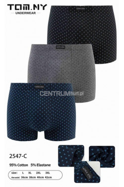 Bokserki męskie (L-3XL) 2547-C