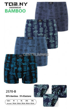 Bokserki męskie (M-3XL) 2570-B