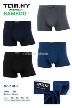 Bokserki męskie (4XL-7XL) 02-23B+F